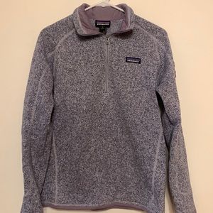 Patagonia ladies purple pullover